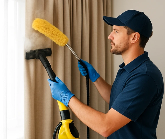 Emergency same-day curtain stain removal dinmore Matty Curtain Cleaning